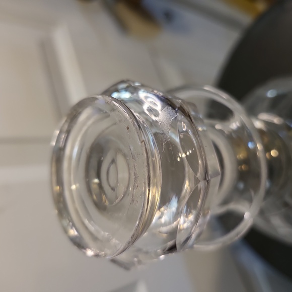 Edwardian Antique Cut Crystal Liquor Decanter with Stopper - Picture 7 of 11